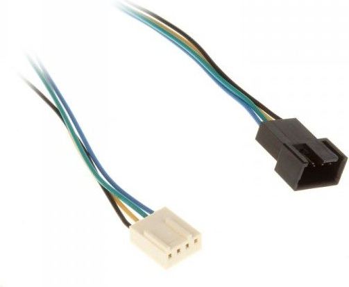 InLine 4-pin - 4-pin, 0.3m, Wielokolorowy (33328A)