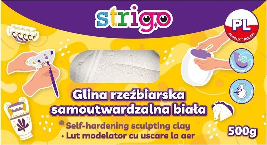 Strigo Glina rzeźbiarska STRIGO samoutwardzalna biała