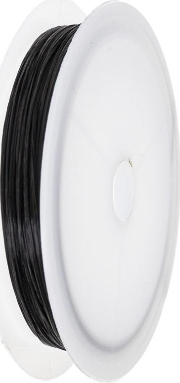 Sznurek elastyczny czarny