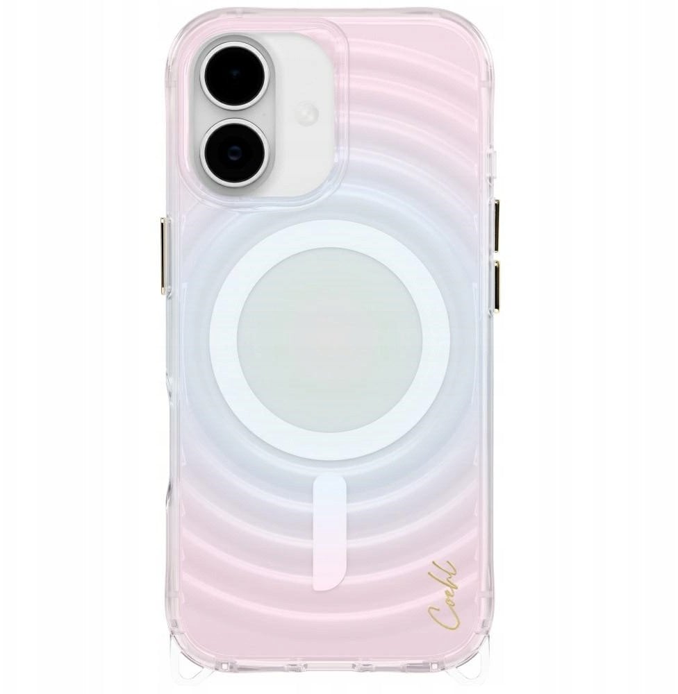 Etui UNIQ Coehl Vela do Apple iPhone 17 Magnetic Charging opal