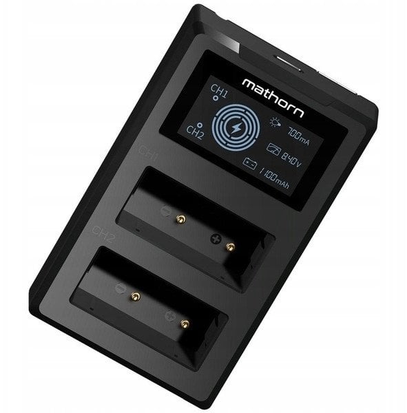 Ładowarka dwukanałowa Mathorn MBC-D111 USB-C do Nikon EN-EL14