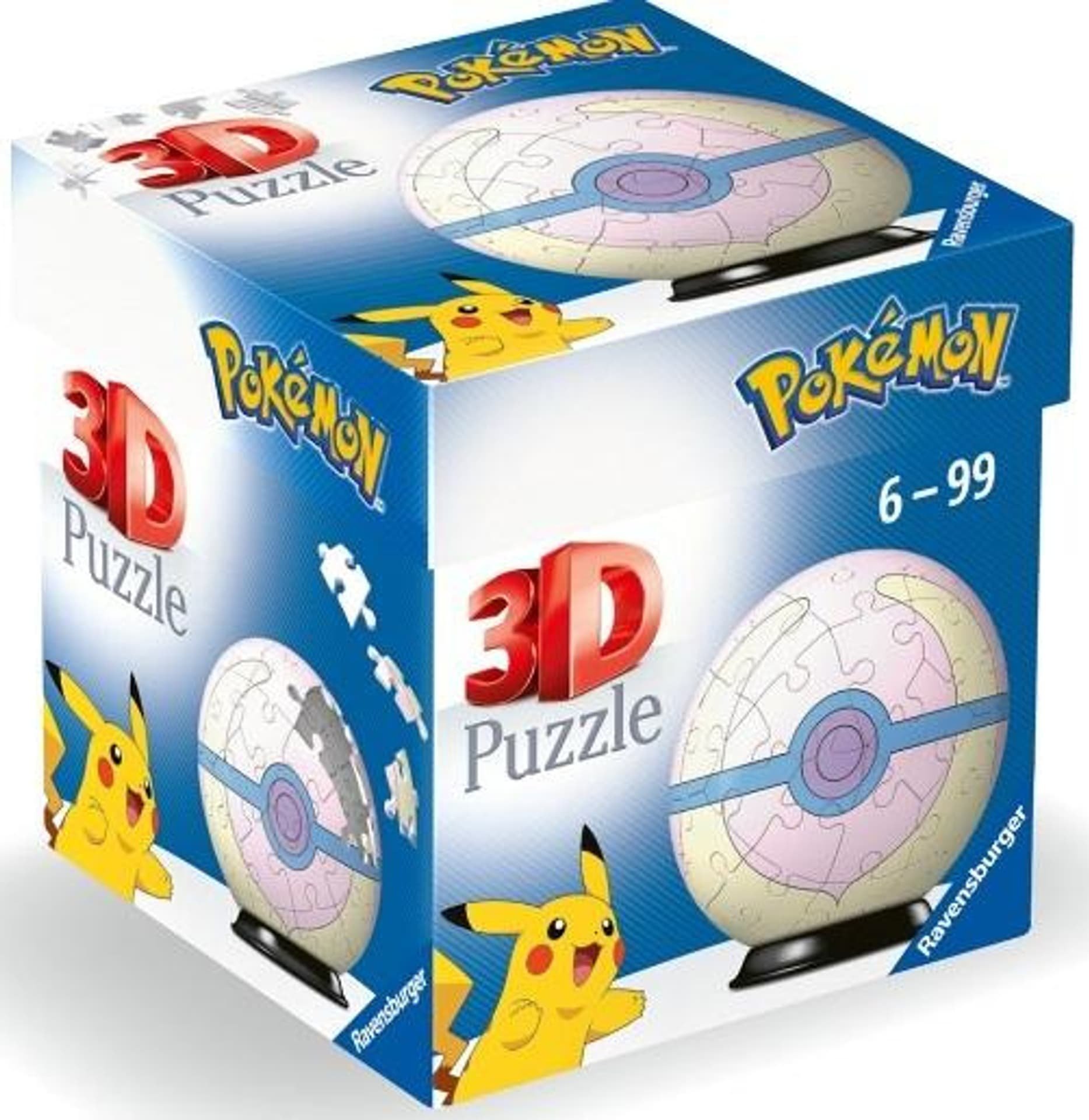 Ravensburger Puzzle 3D Kula Pokemon Heal Ball