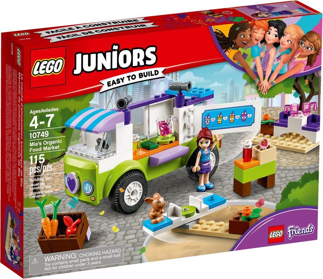 LEGO Juniors Friends Targ ekologiczny Mii (10749)