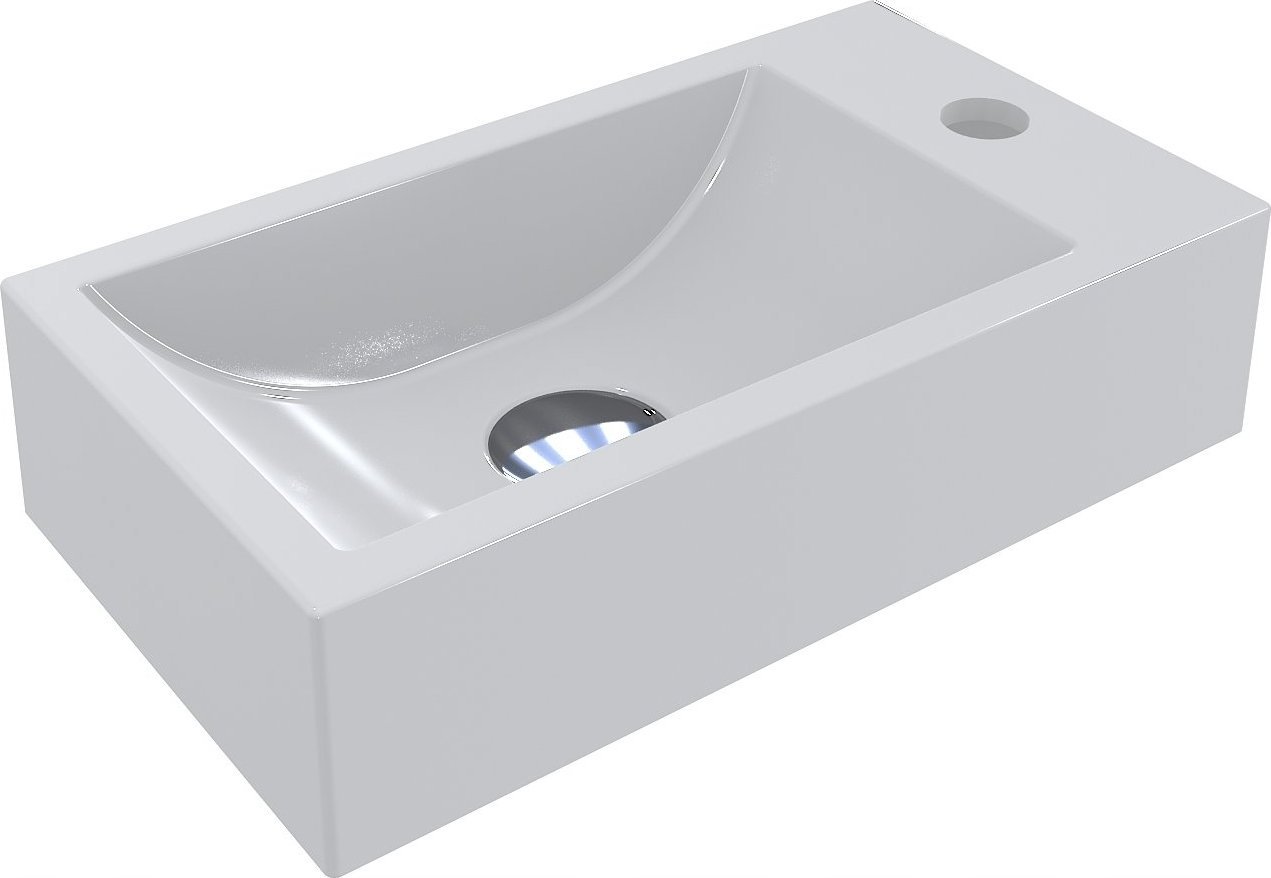 Umywalka Miraggio Umywalka nablatowa mała misa 40 x 23 cm