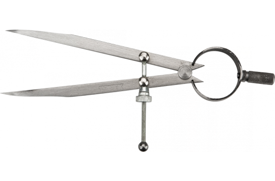 Topex Cyrkiel 125mm z prowadnicą (31C701)