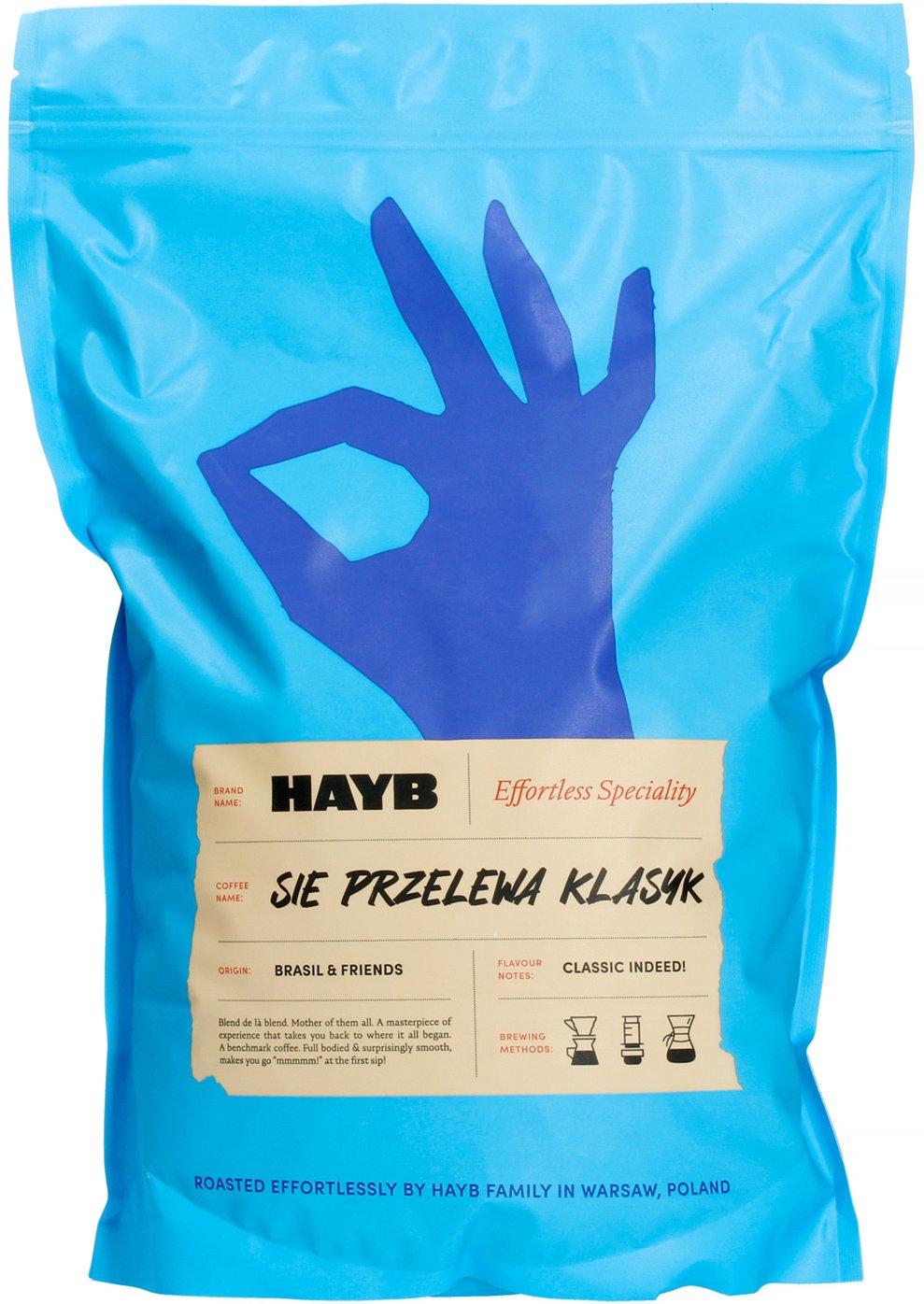 Kawa ziarnista HAYB Sie Przelewa Klasyk 1 kg