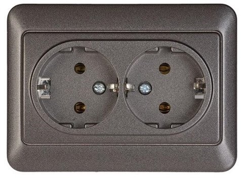 DOUBLE SCHUK SOCKET OUTL ANTRAC RP16-021