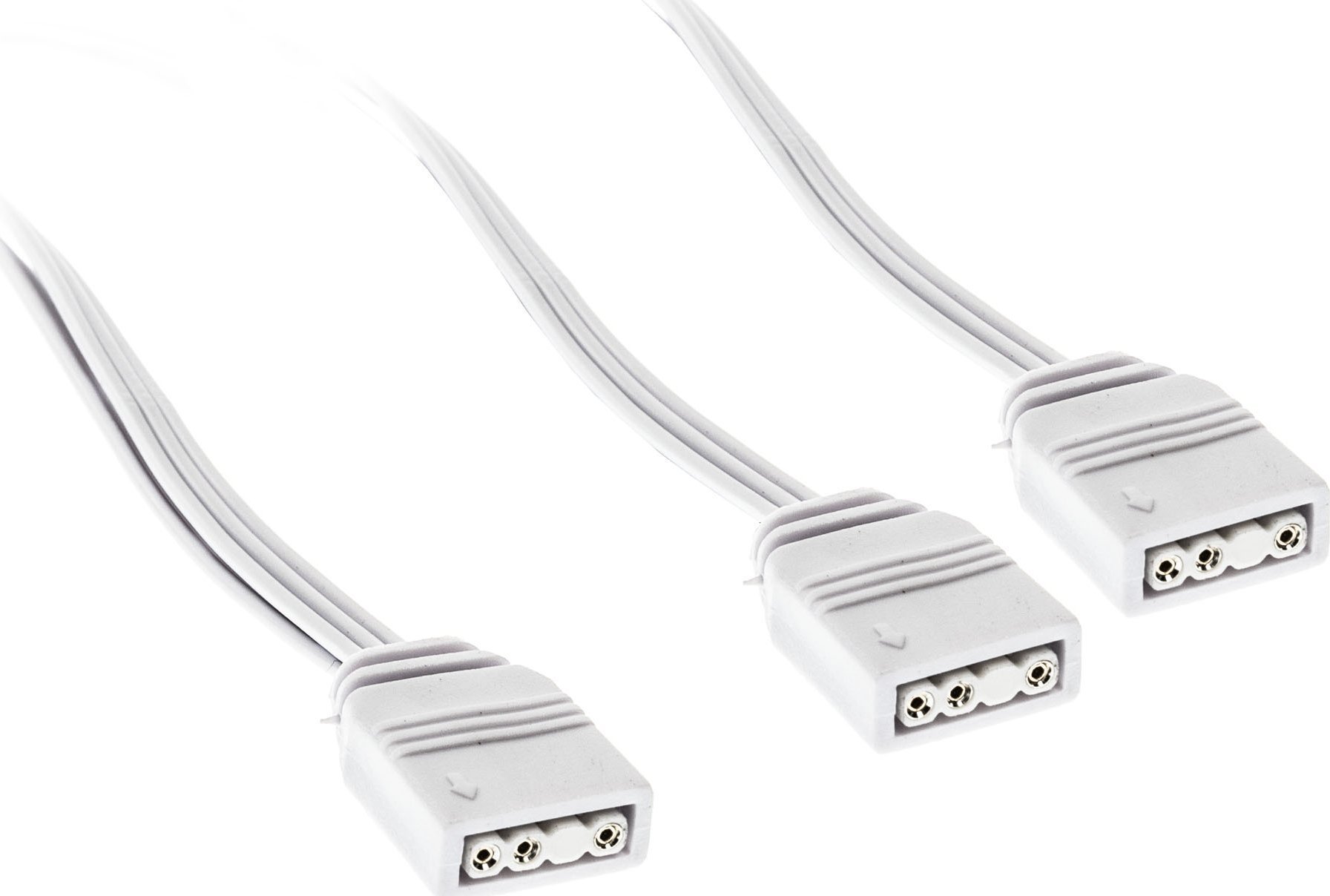 Kolink ARGB 1-2 Splitterkabel - 30cm, weiß