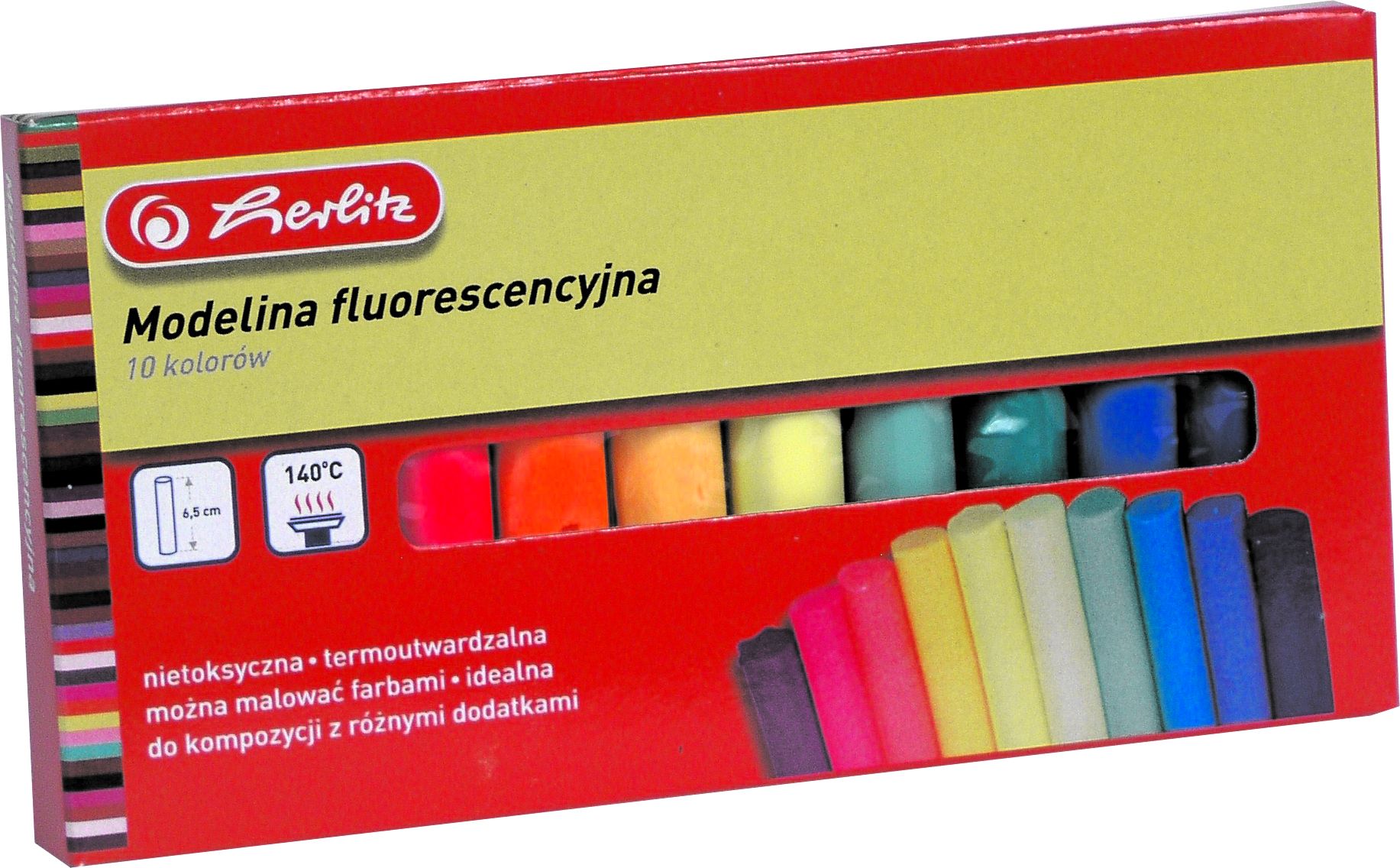Herlitz Modelina Herlitz fluorescencyjne (9560095)