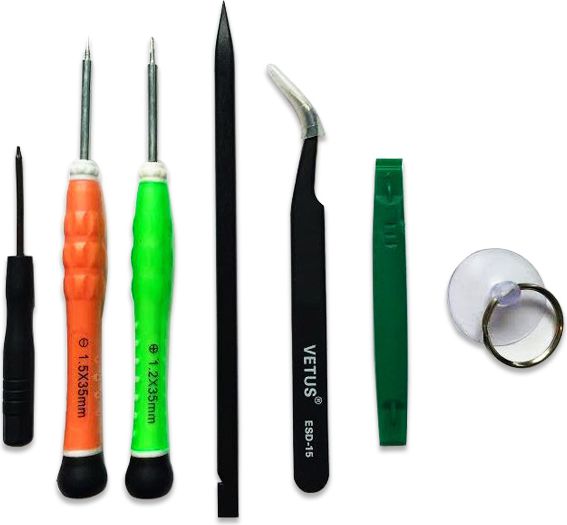 TelForceOne Zestaw narzędzi do naprawy iPhone 3/4/5/6/7/8