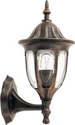 Kinkiet Rabalux Kinkiet elewacyjny IP43 złoty Rabalux Milano 8372