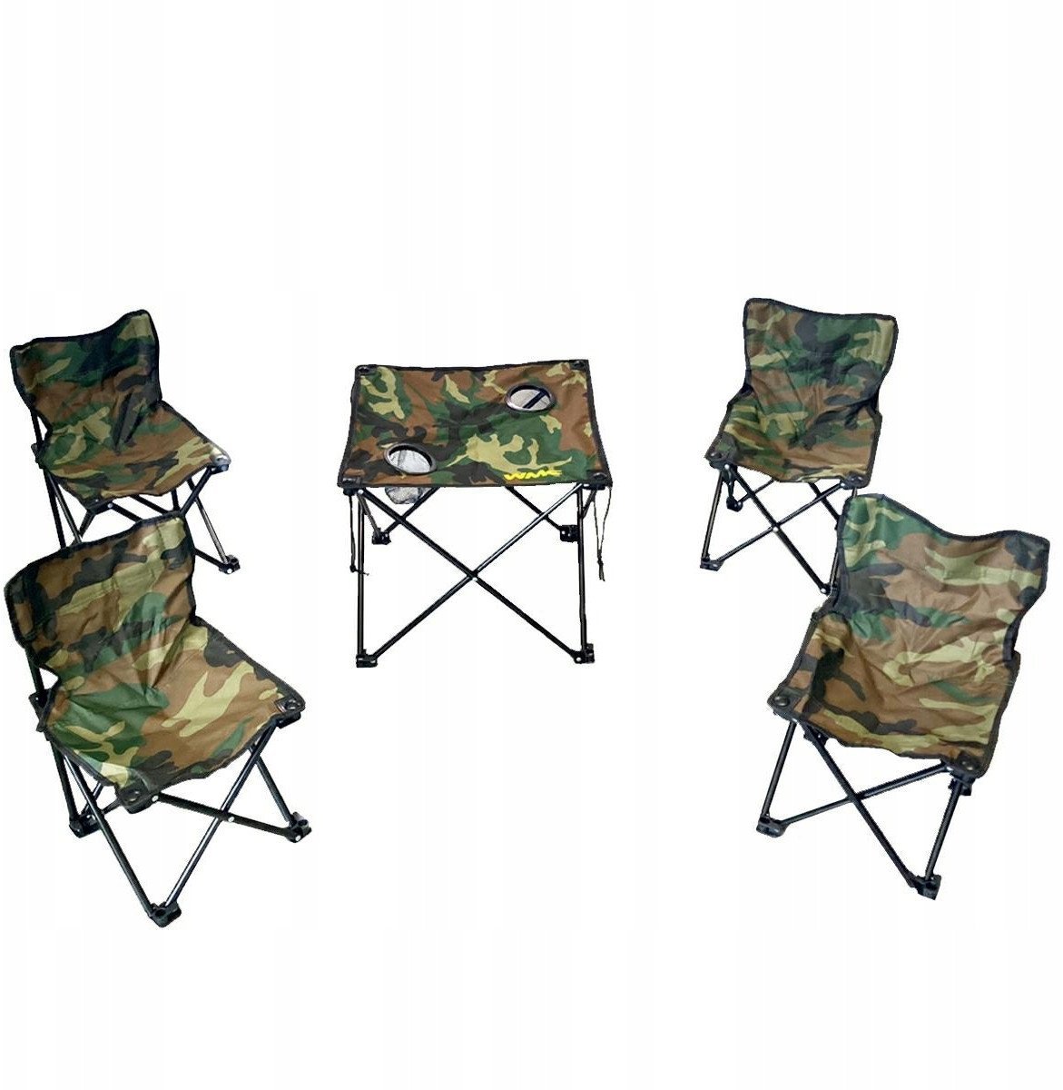 Zestaw turystyczny dziecięcy - składany stolik i krzesła (5el.)