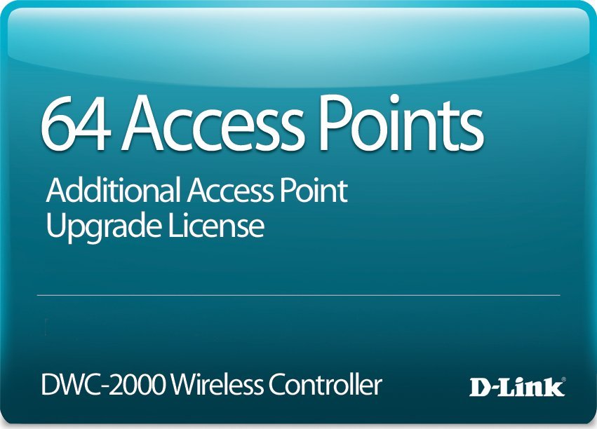 Program D-Link D-Link DWC-2000-AP64-LIC licencja na oprogramowanie i aktualizacje Upgrade