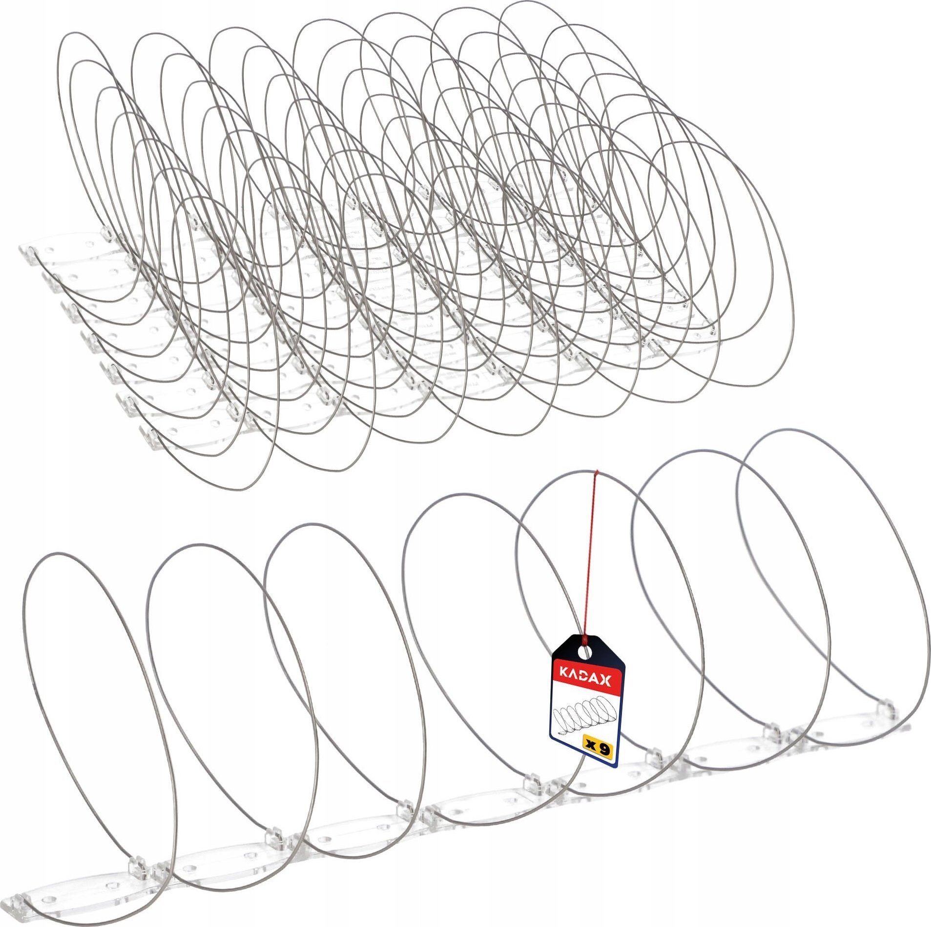 Kadax Spirale Na Ptaki Gołębie Odstraszacz 3 m 9 szt