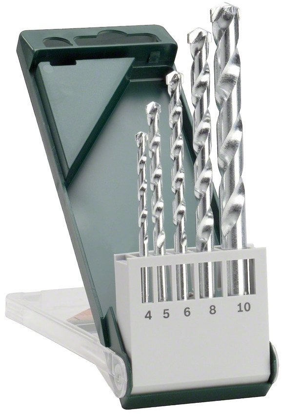 ZESTAW WIERTEL 4,5,6,8,10 5 SZT.