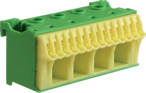 Hager Blok samozacisków 63A QC zielony 18 przyłączy 33 x 75 x 75mm (KN18E)