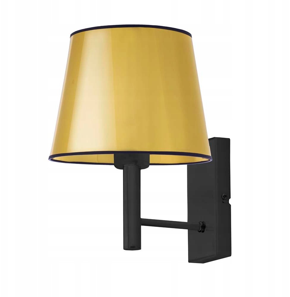 Złoty kinkiet loftowy IZMIR MIRROR lampa do salonu