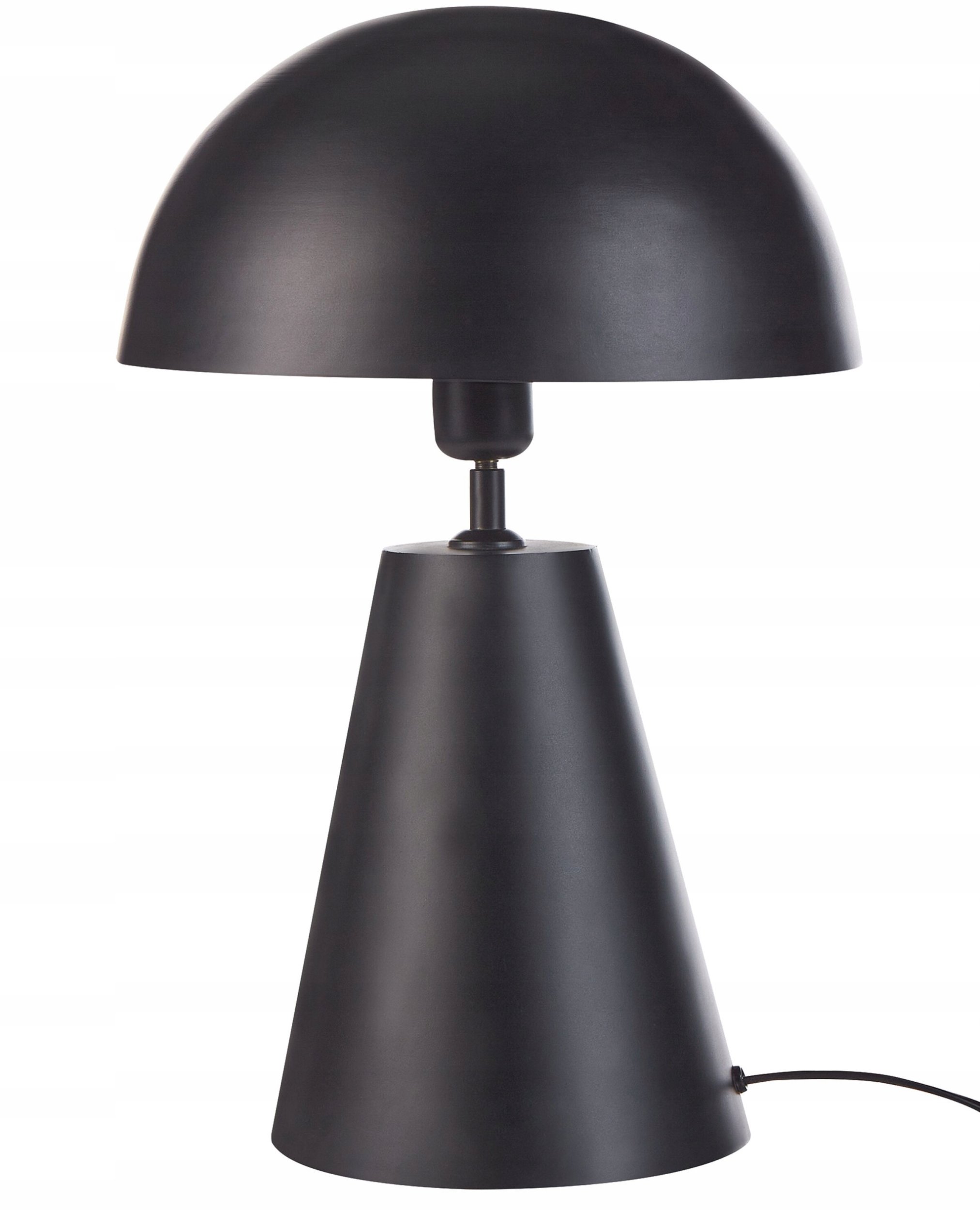 Lampa stołowa Beliani Lampa stołowa PALMIET Metal Czarny