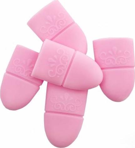 Sunone sunone klipsy silikonowe do usuwania lakieru hybrydowego kapturki