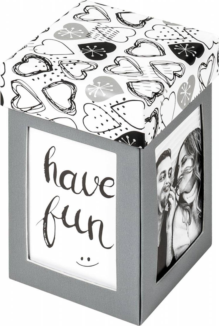 Walther Walther Photo Gift Box Surprise 8,5x8,5x13,5 grey FB280D