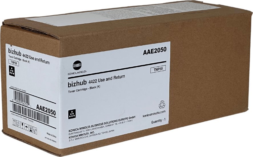 Toner Konica Minolta TNP-59 AAE2050 25 tys. K Oryginał