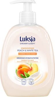 Luksja Luksja Creamy & Soft Kremowe mydło w płynie Brzoskwinia i Biała herbata 500 ml