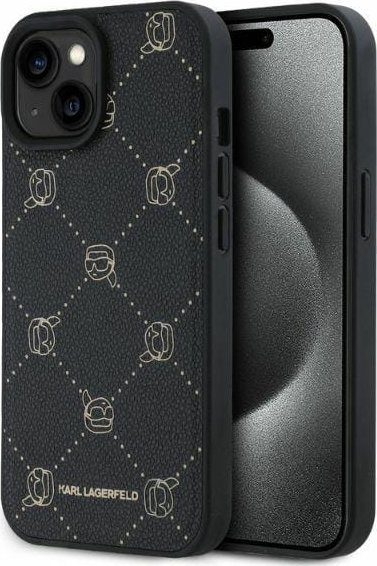 Karl Lagerfeld KLHMP15SPGKHPHK iPhone 15 6.1" czarny/black Magsafe Karl Head
