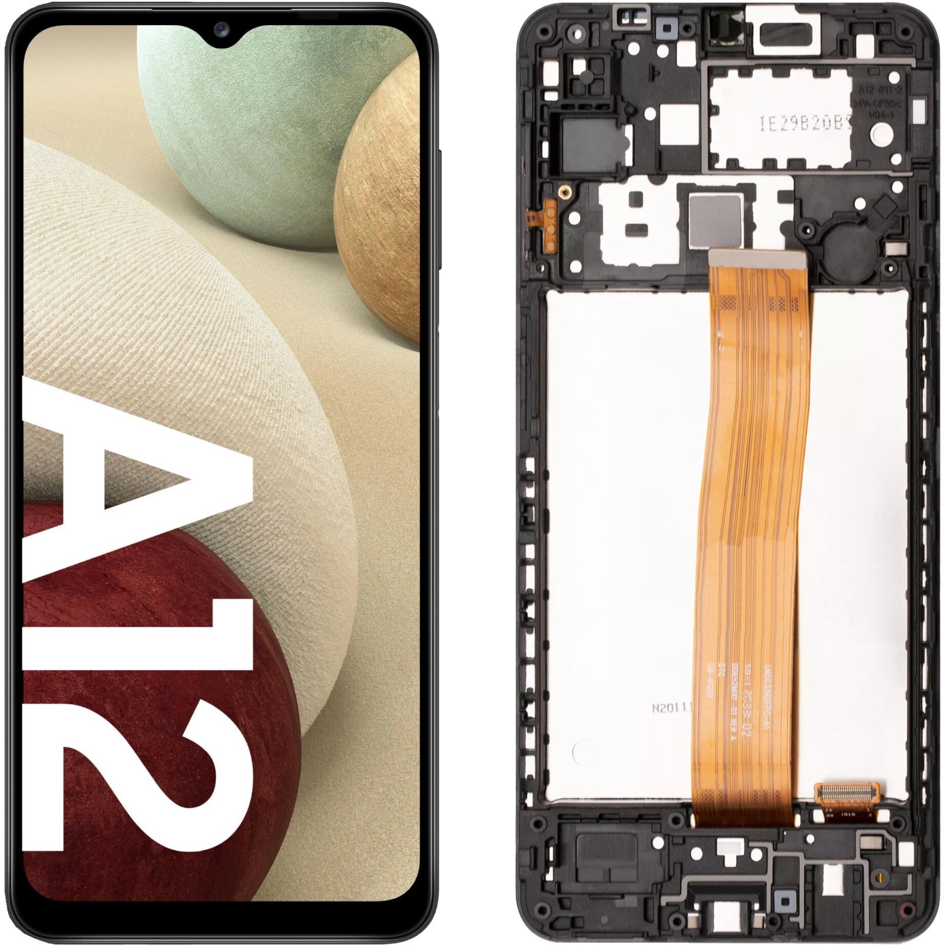 Wyświetlacz do Samsung Galaxy A12 Nacho LCD SM-A127 Ekran Ramka