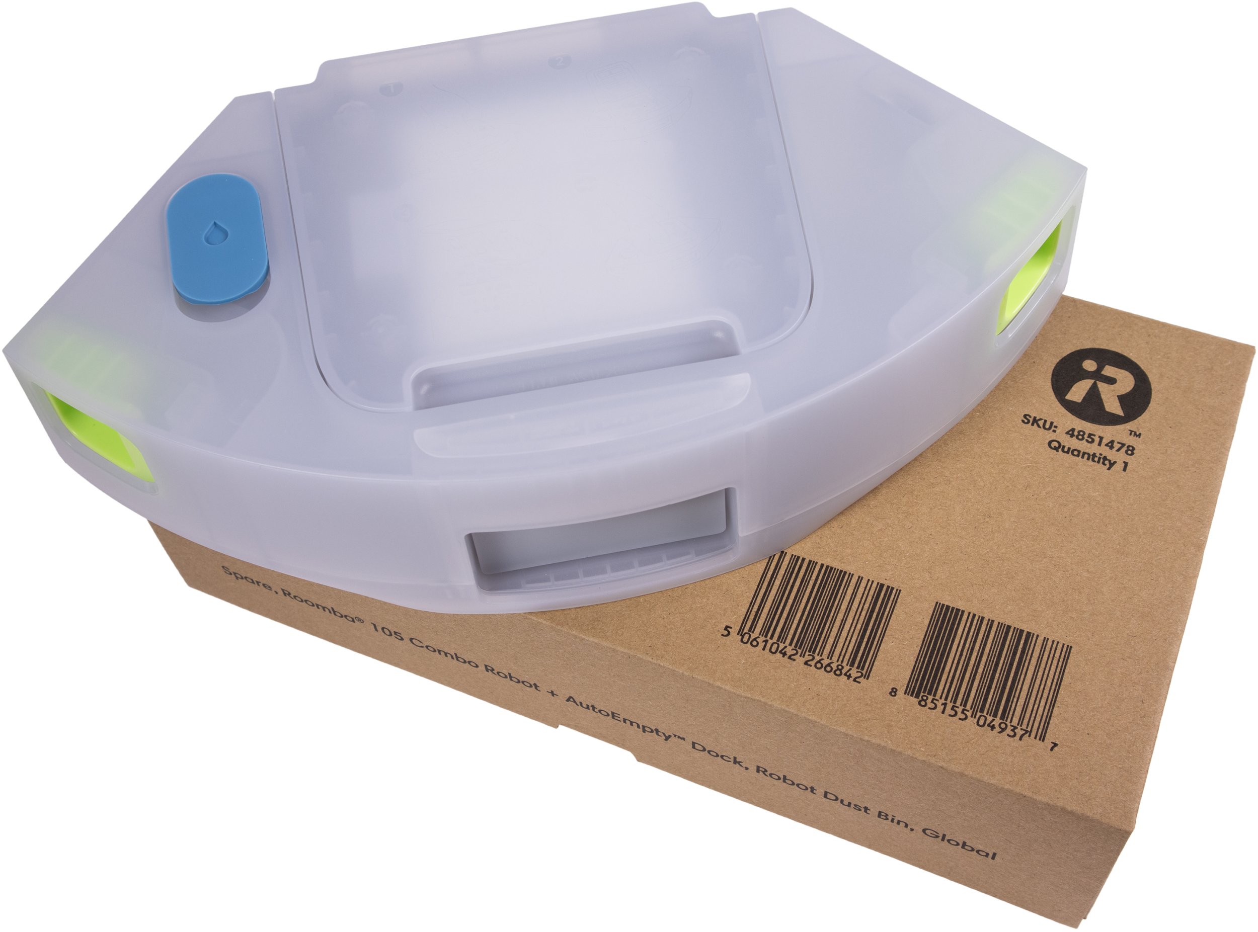 Pojemnik na brud (biały) do iRobot Roomba Combo 105+