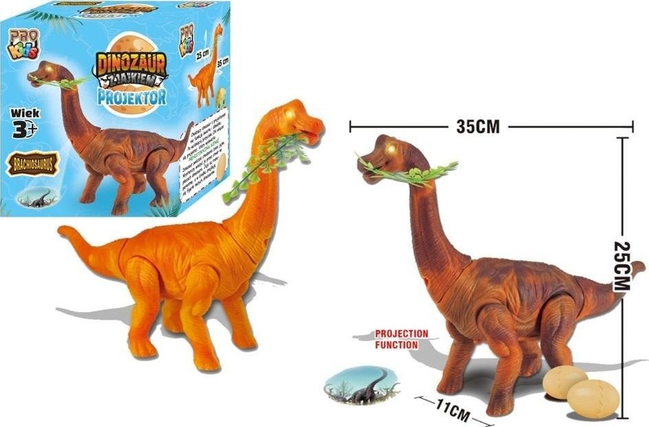 Pro Kids Dinozaur z jajem i projektorem mix