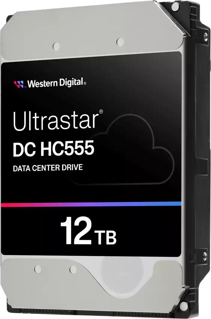 Western Digital Ultrastar DC HC555 dysk twardy 12 TB 7200 RPM 512 MB 3.5" SAS3