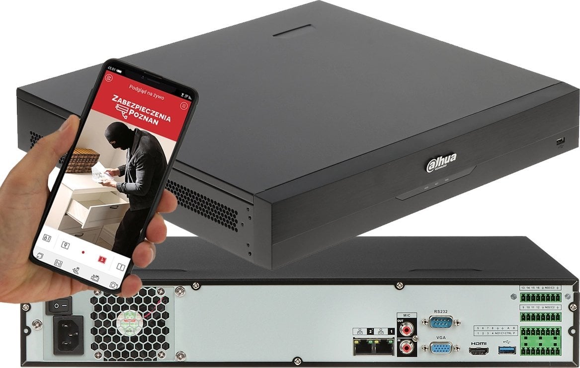 Rejestrator Dahua Technology REJESTRATOR IP DAHUA NVR4432-EI