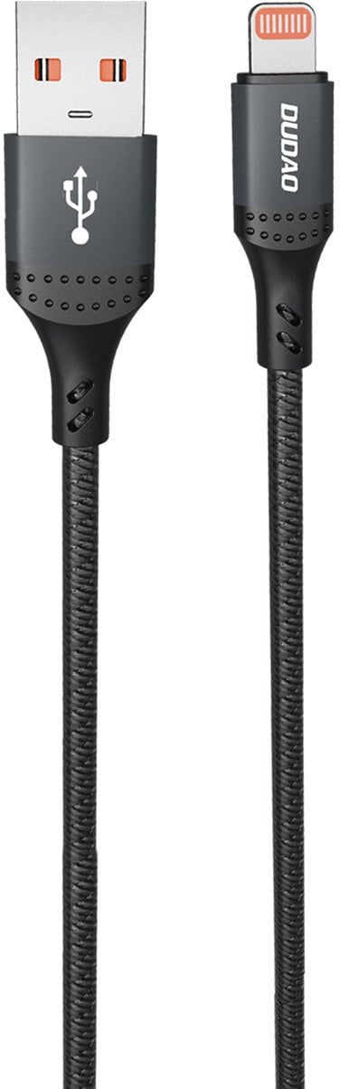 Kabel USB Dudao USB-A - Lightning 1.2 m Czarny (6976625333042)