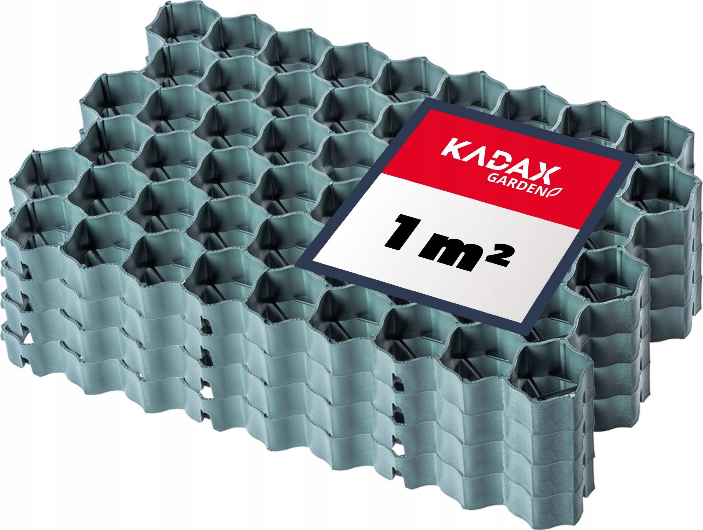 Kadax Kratka Trawnikowa Ogrodowa Zielona 60x40 4szt 1M2