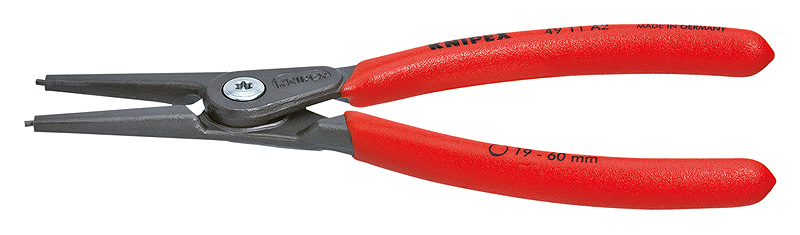 Knipex Szczypce do pierścieni osadniczych zewnętrzne proste 140mm (4911A1)