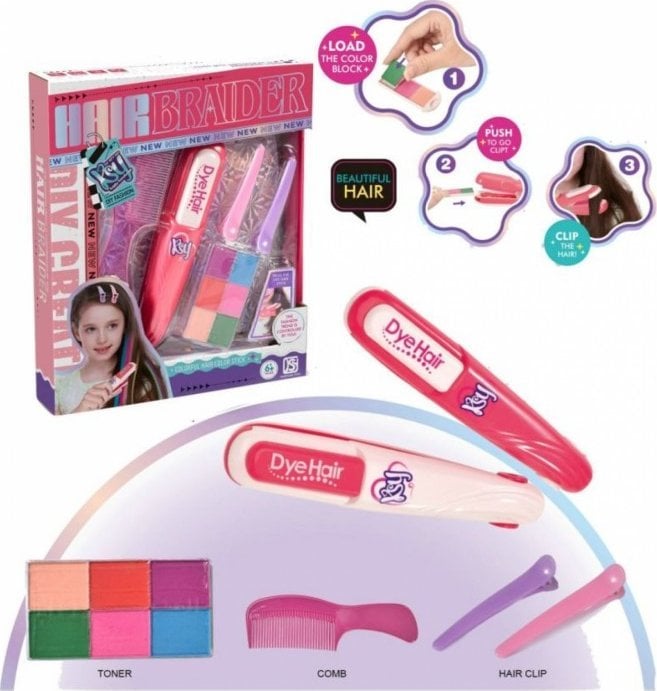 Gazelo Akcesoria dla lalek grzebień z kredą G206062 70726