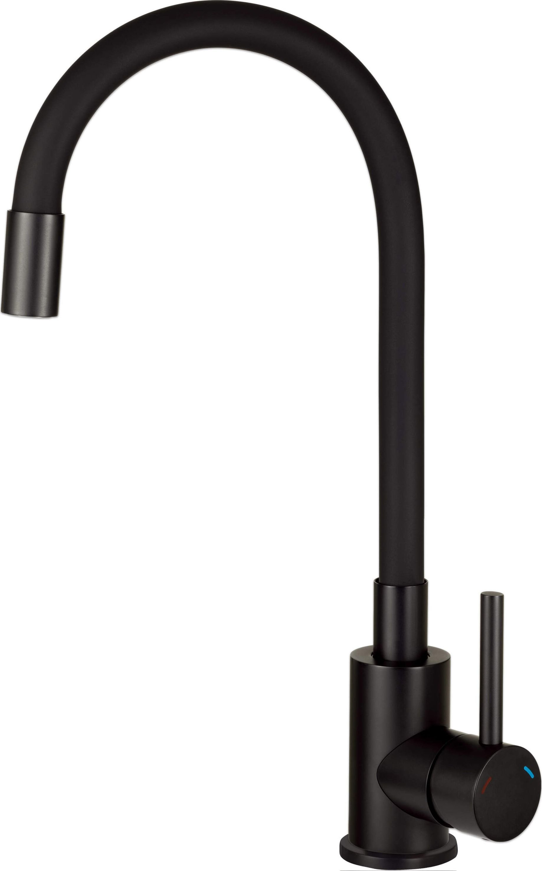 Bateria kuchenna Deante Luno stojąca czarna (BOC N72M)