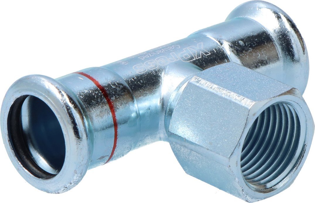 KAN-therm Trójnik z GW Steel - 18 x Rp1/2 x 18