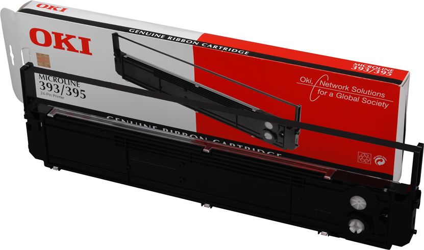 OKI Taśma do drukarki Microline 393 / 395 czarna (09002311)