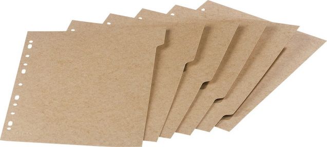 Elba PRZEKŁADKI KARTONOWE ELBA A4 6 KART TEKTUROWE