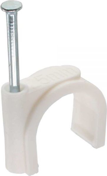 Organizer InLine Uchwyt montażowy Biały 50 sztuk (44022)