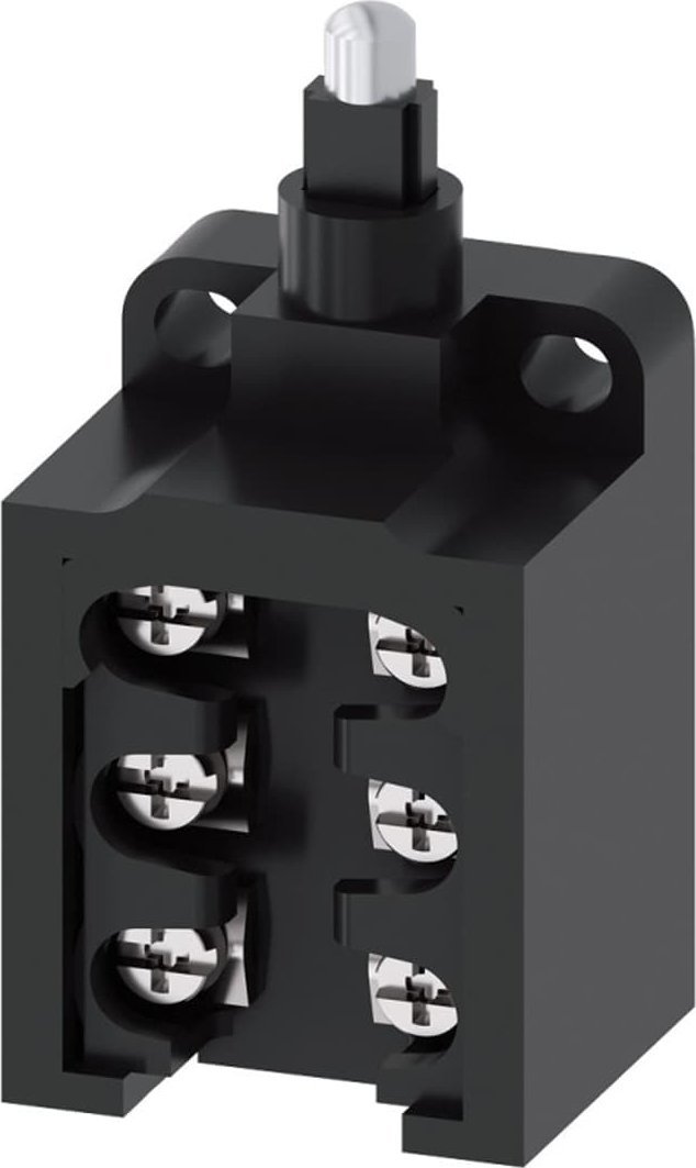 Siemens Wyłącznik krańcowy Sirius otwarta obudowa z tworzywa 30mm 2Z+1R styki zwłoczne z metalowym trzpieniem IP10 3SE5250-0PC05