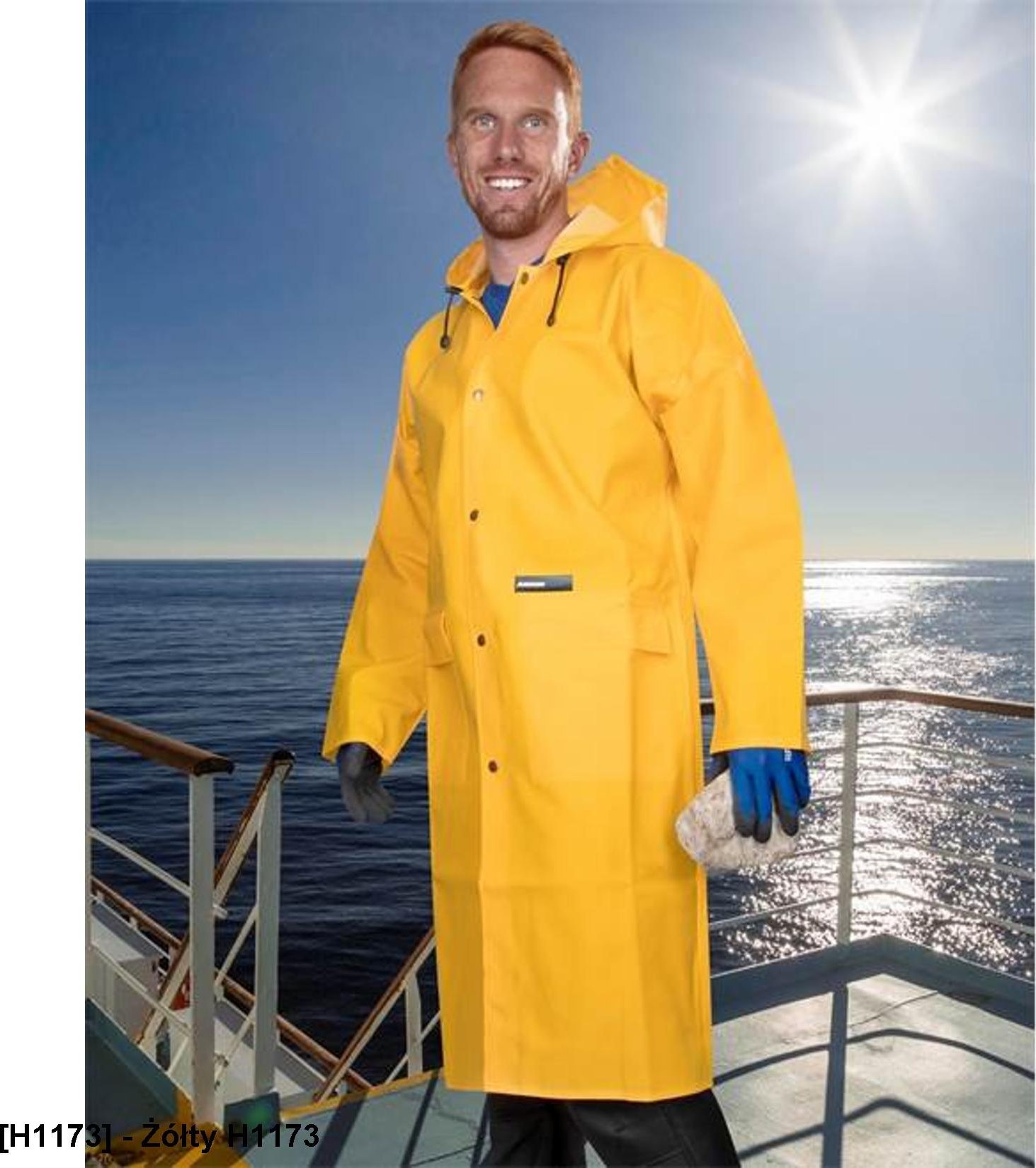 Ardon ARDON ARDON AQUA - płaszcz - Żółty H1173 XL