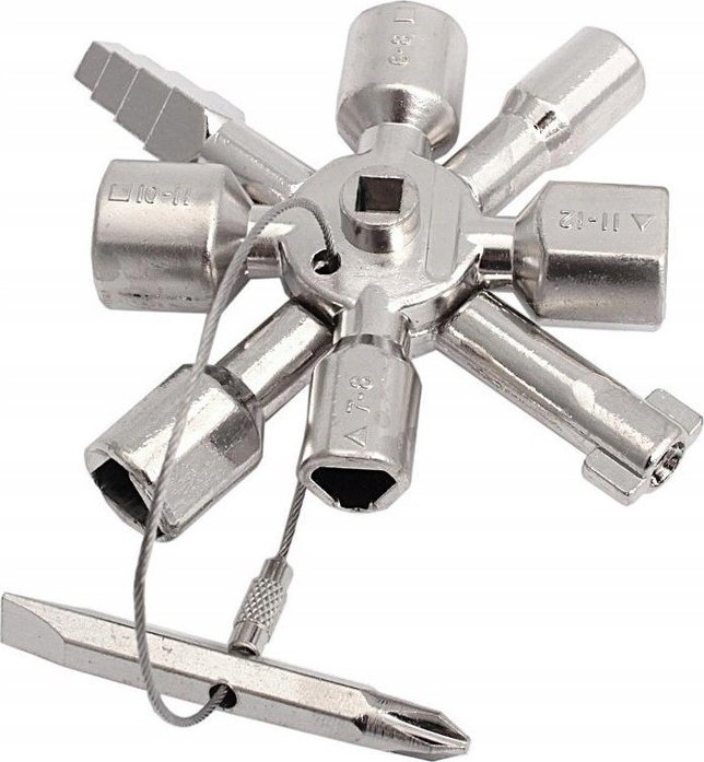 Litago KLUCZ UNIWERSALNY DO SZAF ELEKTRYCZNYCH 10w1