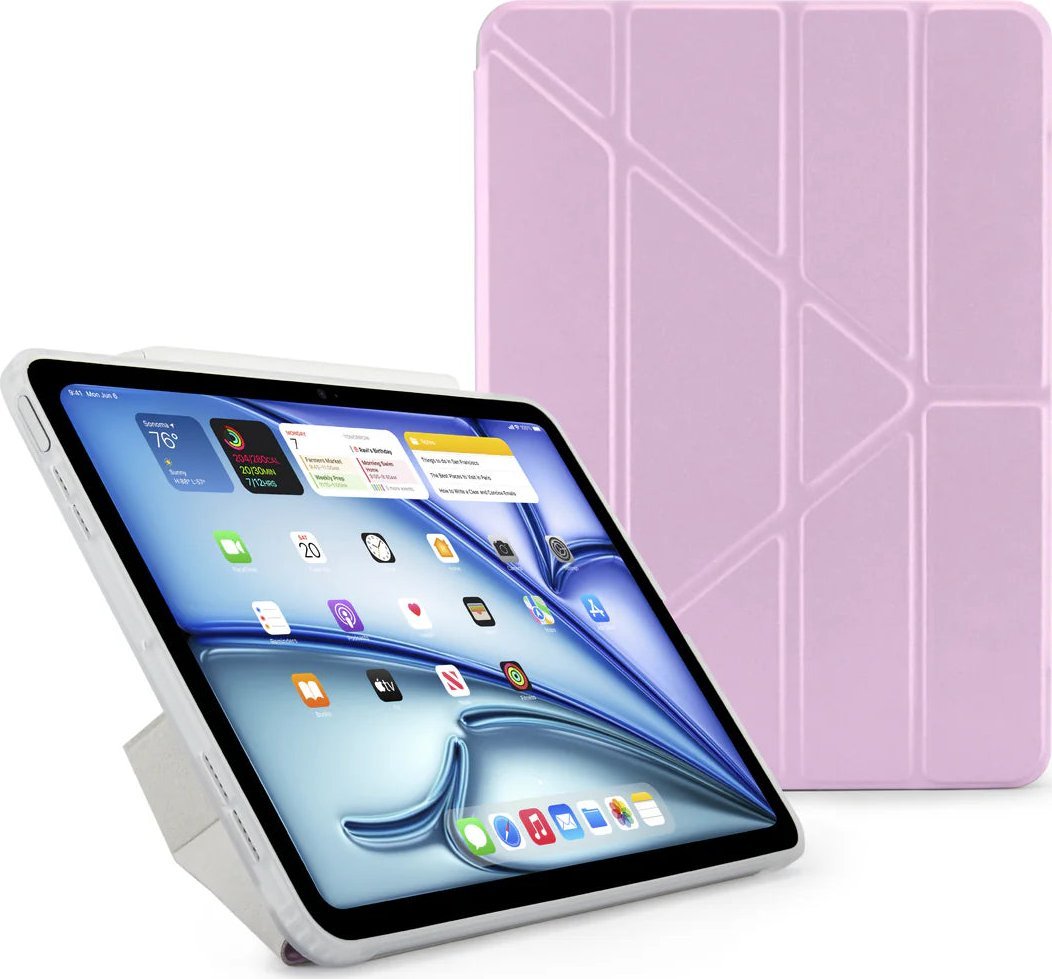 Etui na tablet Pipetto Pipetto Origami No1 Original Case, metallic purple - iPad Air 11 (2024) / iPad Air 10.9 (2022/2020)