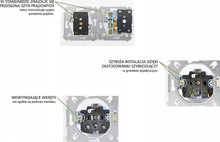 Kontakt-Simon Simon 54 Regulator temp. z czujn. zewn. (moduł) 16(2) A 230V w kompl. czujnik zewn. (sonda) na wkręty czarny mat DRT10Z.02/49