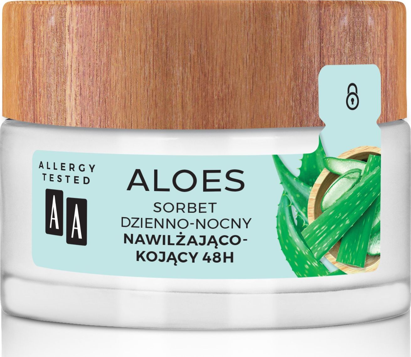 AA Aloes 100% Sorbet dzienno-nocny nawilżająco kojący 48H 50ml