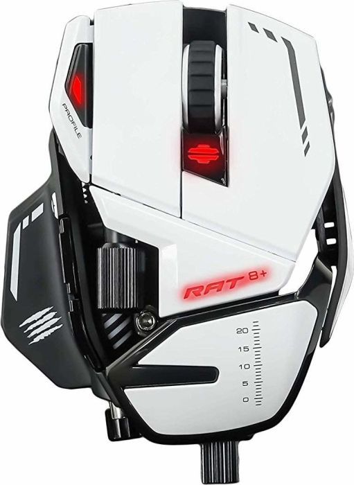 Mysz Mad Catz R.A.T. 8+ (MR05DCINWH000-0)