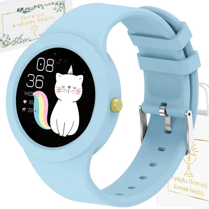 Zegarek dziecięcy SMARTWATCH GRAVITY GT14-4 blue