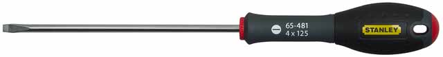 Stanley Wkrętak płaski poszerzany FatMax 4x125mm 65-481
